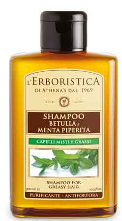 Erboristica With Birch Mint Extract For easy Hair Şampuan